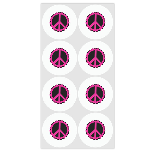 Peace Sign Drink Topper - Medium - Set of 12