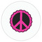 Peace Sign Drink Topper - XLarge - Single