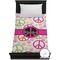 Peace Sign Duvet Cover (Twin)