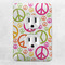 Peace Sign Electric Outlet Plate - LIFESTYLE