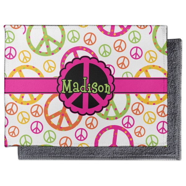 Peace Sign Electronic Screen Wipe - Flat