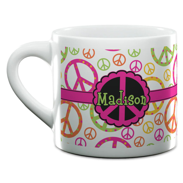 Peace Sign Espresso Cup - 6oz (Double Shot) (MAIN)