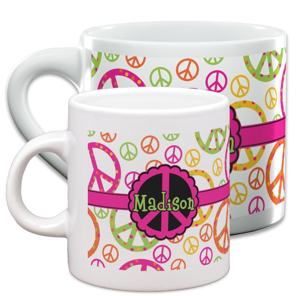 Peace Sign Espresso Mugs - Main Parent