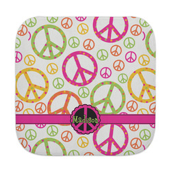 Peace Sign Face Towel (Personalized)