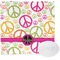 Peace Sign Wash Cloth with soap