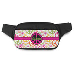 Peace Sign Fanny Pack - Modern Style (Personalized)
