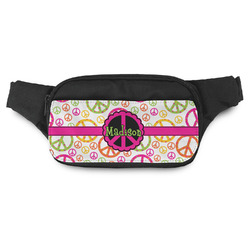 Peace Sign Fanny Pack (Personalized)