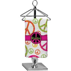 Peace Sign Finger Tip Towel - Full Print (Personalized)