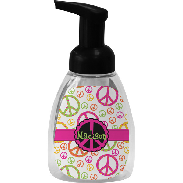 Peace Sign Foam Soap Bottle