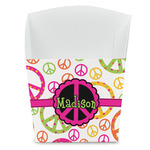 Peace Sign French Fry Favor Boxes (Personalized)