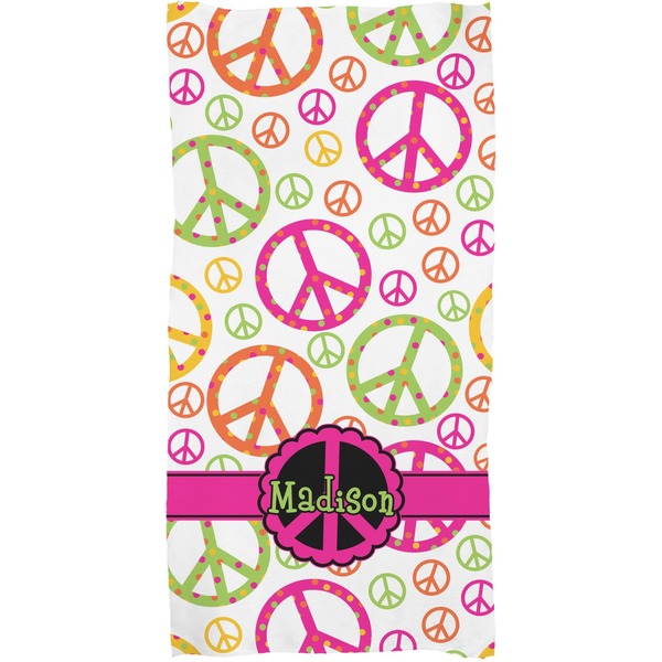 Peace Sign Full Sized Bath Towel - Apvl