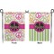 Peace Sign Garden Flag - Double Sided Front and Back