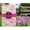 Peace Sign Garden Flag - Outside In Flowers
