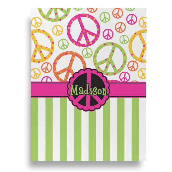 Peace Sign Garden Flags - Large - Double Sided - BACK