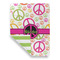 Peace Sign Garden Flags - Large - Double Sided - FRONT FOLDED