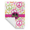 Peace Sign Garden Flags - Large - Single Sided - FRONT FOLDED