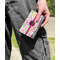 Peace Sign Genuine Leather Womens Wallet - In Context