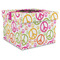 Peace Sign Gift Box with Lid - Canvas Wrapped - XX-Large (Personalized)