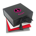 Peace Sign Gift Box with Magnetic Lid