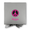 Peace Sign Gift Boxes with Magnetic Lid - Silver - Approval