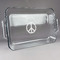 Peace Sign Glass Baking Dish - FRONT (13x9)