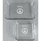 Peace Sign Glass Baking Dish Set - FRONT