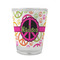 Peace Sign Glass Shot Glass - 1.5 oz - Single (Personalized)
