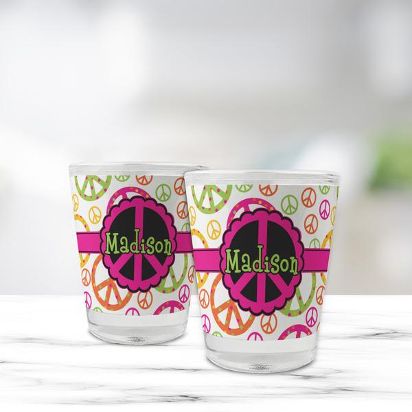 Peace Sign Glass Shot Glass - Standard - LIFESTYLE