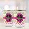 Peace Sign Glass Shot Glass - with gold rim - LIFESTYLE