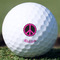 Peace Sign Golf Ball - Branded - Front