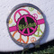 Peace Sign Golf Ball Marker - Hat Clip