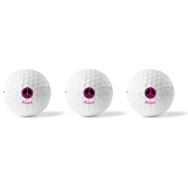 Peace Sign Golf Balls - Titleist - Set of 3 - APPROVAL