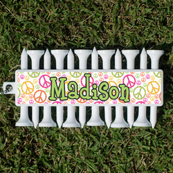 Peace Sign Golf Tees & Ball Markers Set (Personalized)
