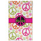 Peace Sign Golf Towel - Front (Large)