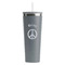 Peace Sign Grey RTIC Everyday Tumbler - 28 oz. - Front