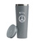 Peace Sign Grey RTIC Everyday Tumbler - 28 oz. - Lid Off