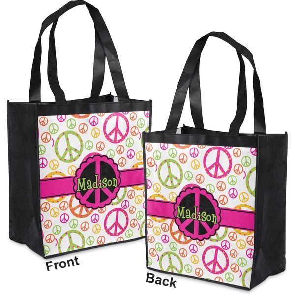 Peace Sign Grocery Bag - Apvl