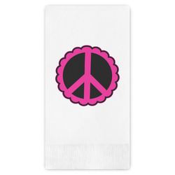 Peace Sign Guest Paper Towels - Full Color