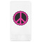 Peace Sign Guest Napkins - Full Color - Embossed Edge