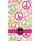 Peace Sign Hand Towel (Personalized)