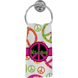 Peace Sign Hand Towel - Full Print (Personalized)