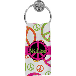 Peace Sign Hand Towel - Full Print (Personalized)