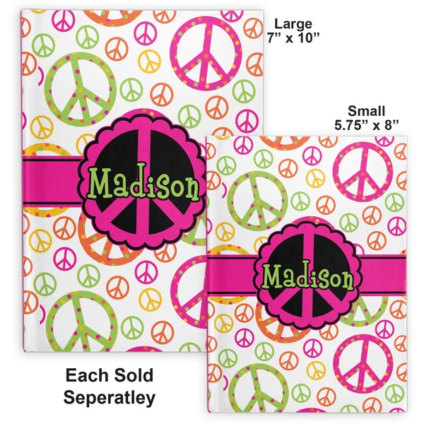 Peace Sign Hard Cover Journal - Compare