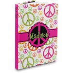 Peace Sign Hardbound Journal - 7.25" x 10" (Personalized)