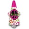 Peace Sign Hooded Towel - Hanging