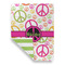 Peace Sign House Flags - Double Sided - FRONT FOLDED