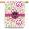 Peace Sign House Flags - Single Sided - PARENT MAIN