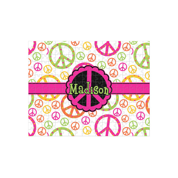 Custom Peace Sign 252 pc Jigsaw Puzzle (Personalized)