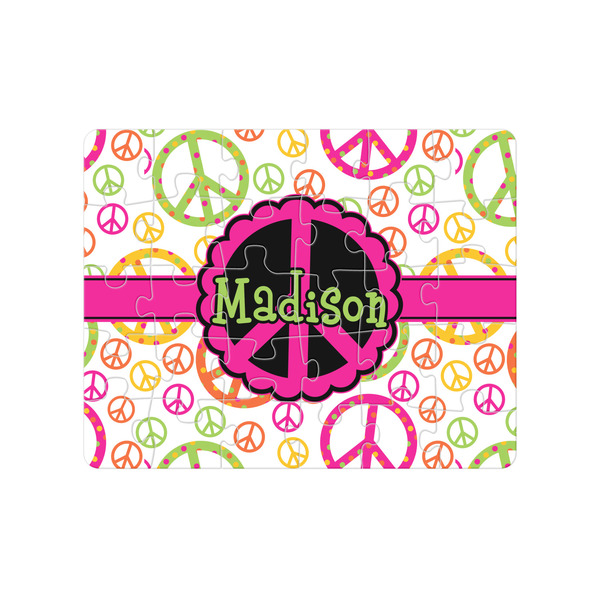 Custom Peace Sign Jigsaw Puzzles (Personalized)