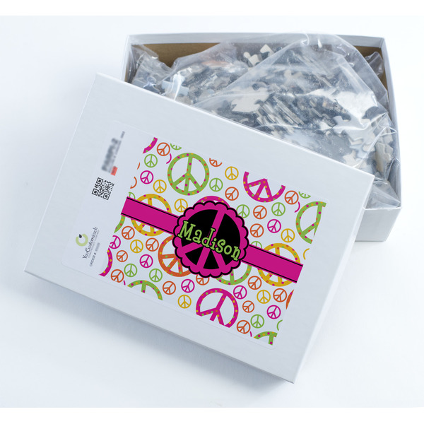 Peace Sign Jigsaw Puzzle 500 Piece - Box